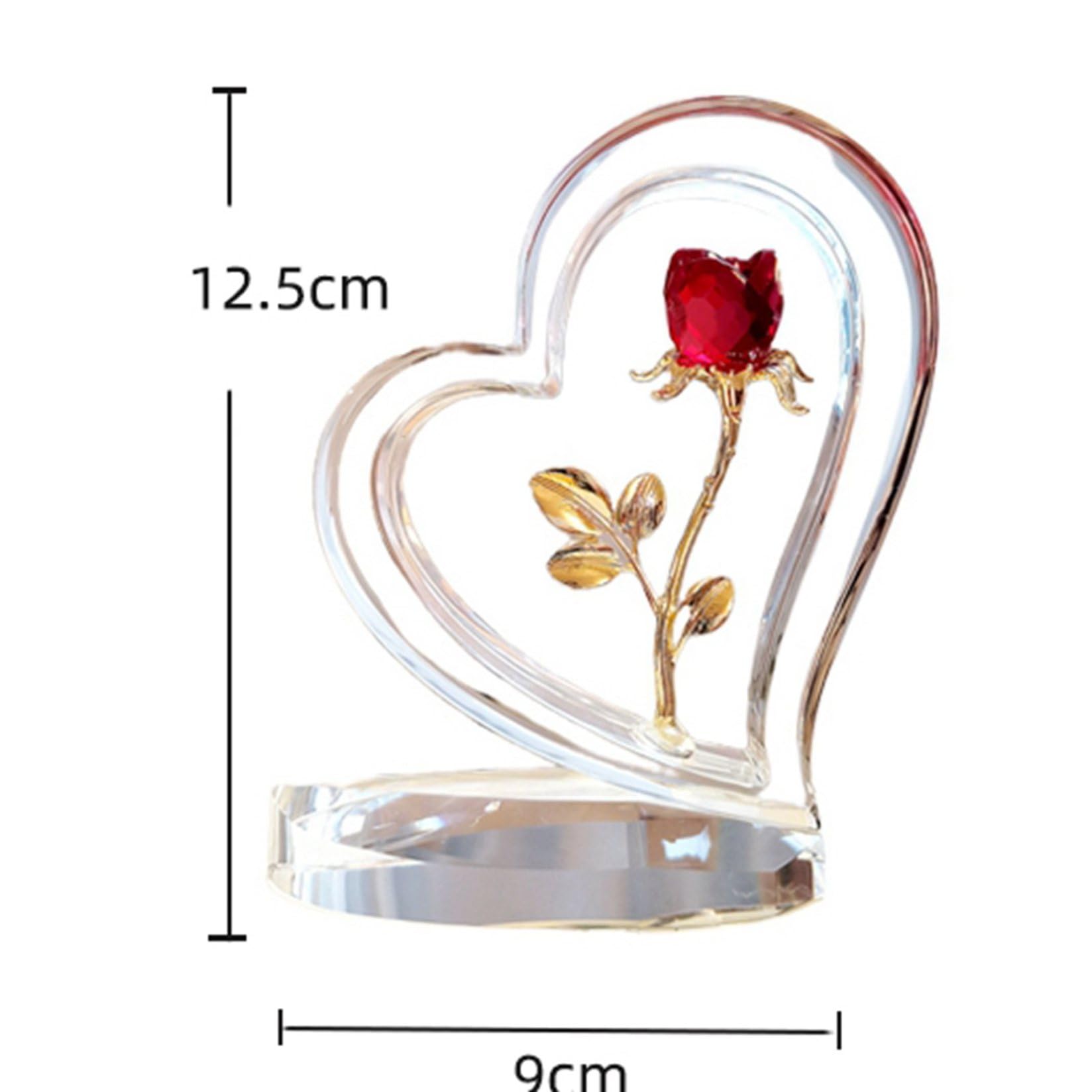 クリスタル K9 薔薇 バラ 置物 赤い薔薇 赤 ハート クリスタル置物 置き物 Amazon.co.jp: k9クリスタル 水晶造花 ハート 薔薇 バラ ローズ