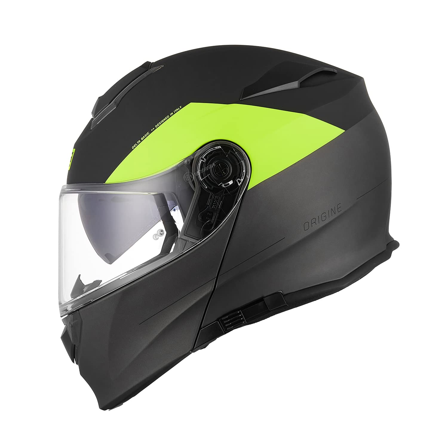 ORIGINE Casco Integral Modular para Motocicleta Flip up Dual Visor Homologado ECE