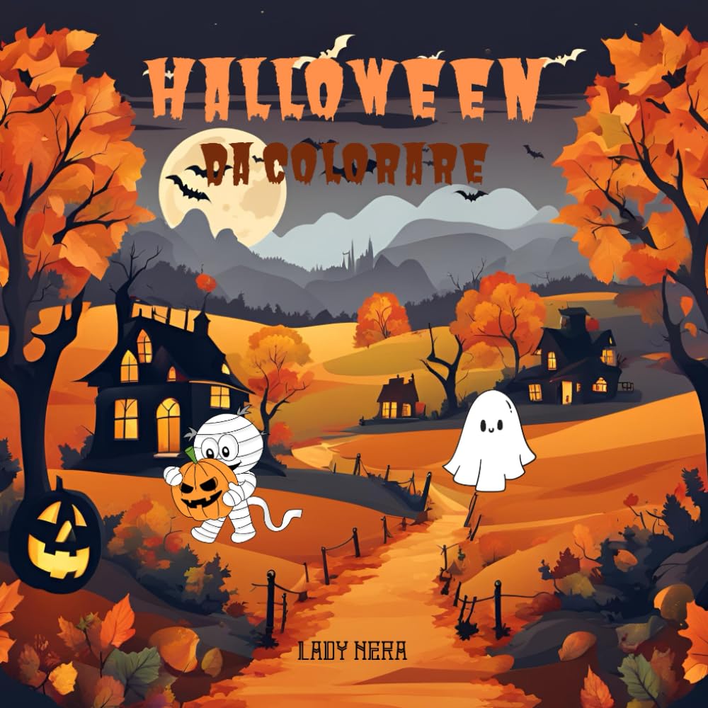 Halloween da colorare: Colora e divertiti