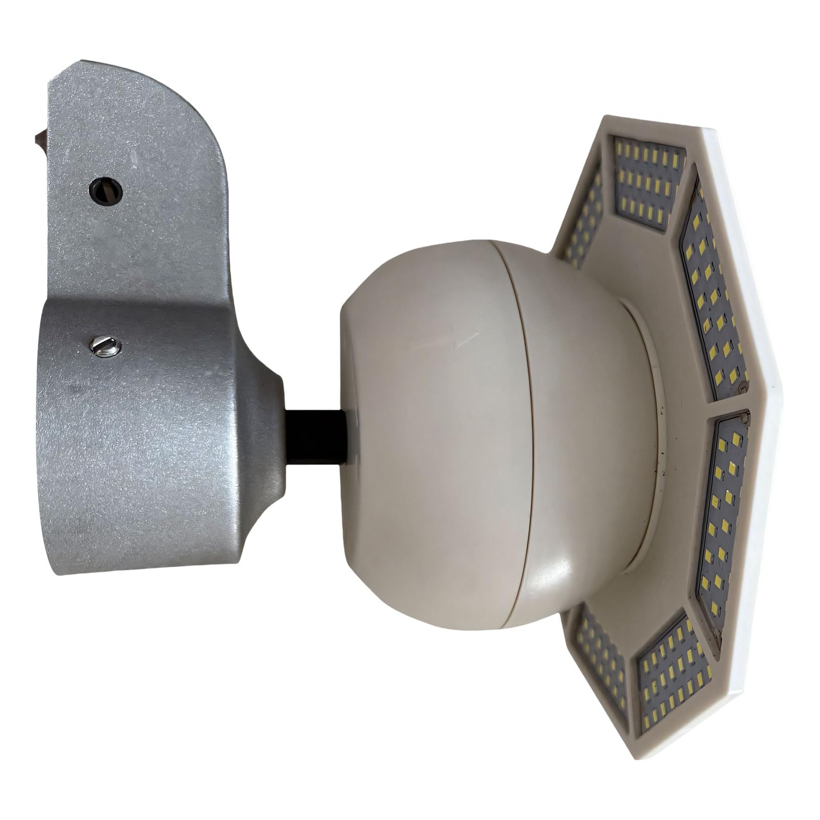 Lampe solaire de jardin 168 LED pour éclairer la cour durant 12 heures la nuit