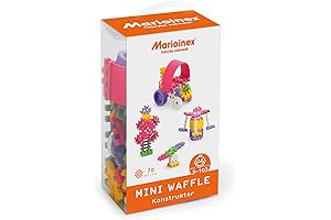 Mario-Inex Mini Waffle Blocks: Engage Young Minds with Educational Fun!