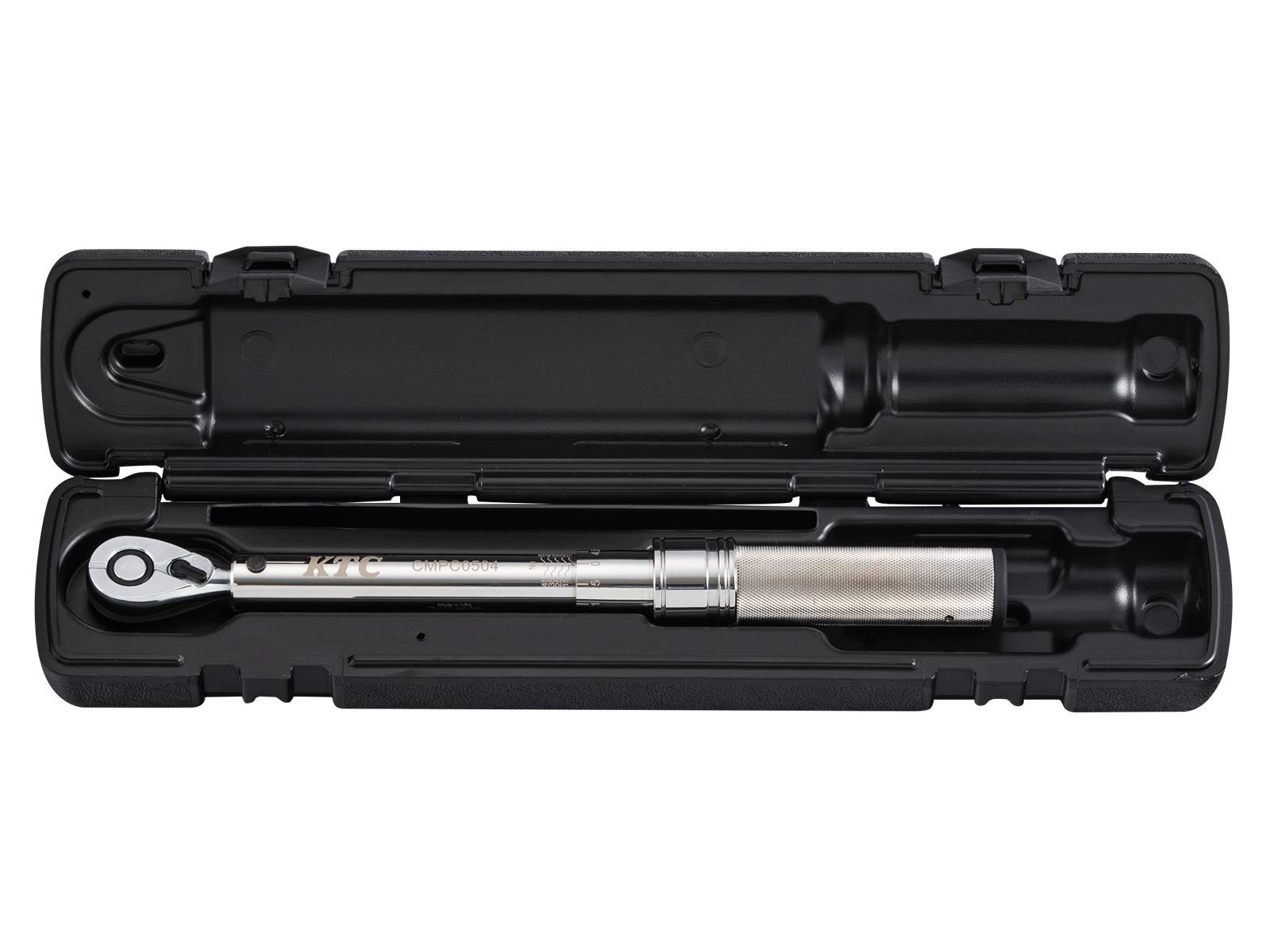 ＫＴＣ　12.7sqプレセット型トルクレンチ　CMPC2004　中古美品 12.7sq.プレセット型トルクレンチ CMPC2004 KTC 保管に便利な樹脂