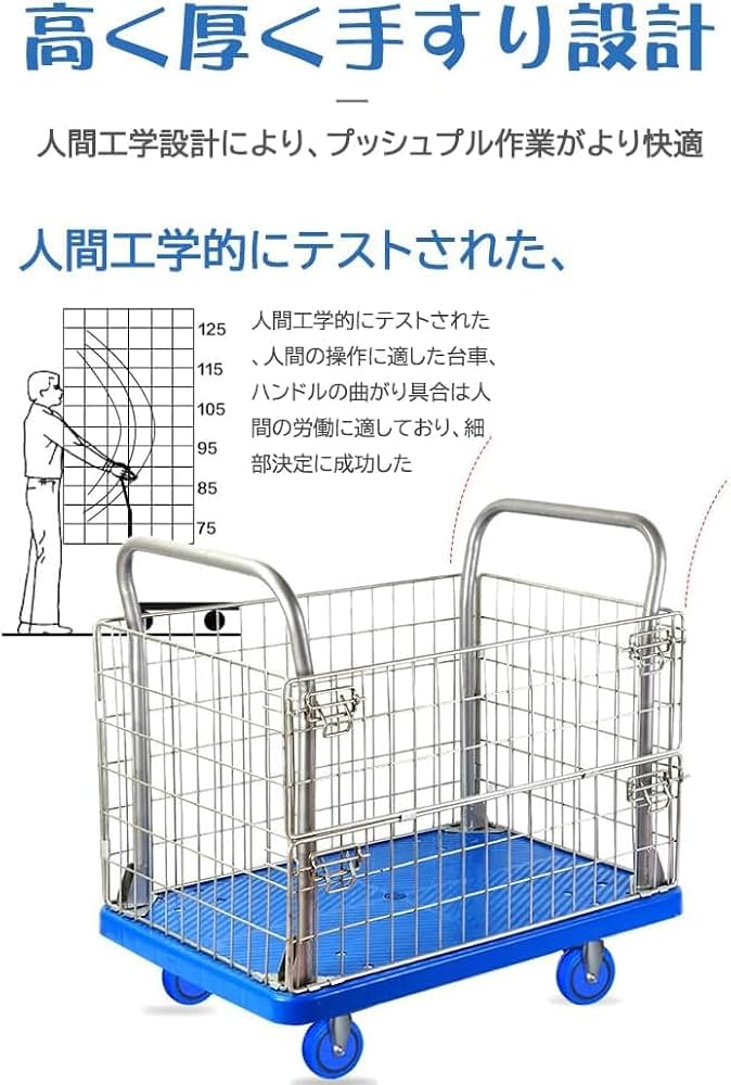 鹿カゴ車さん専用　3/3 パイプカーゴダブルゲート.jpg