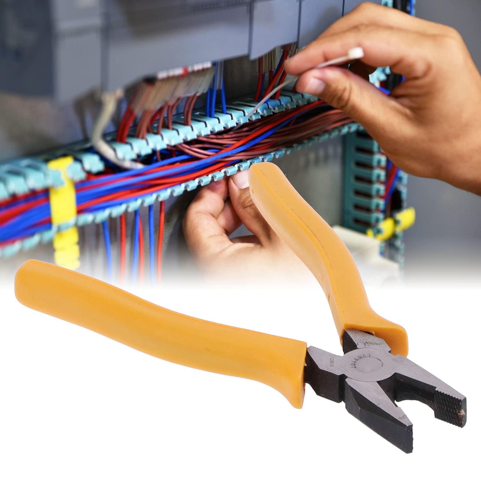 Respicefinem L203107 Wire Cutter Multifunction High Carbon Steel Universal for Cables Pipes Nuts With Wide Applications Comfortable Non Slip Handle And Long Service Life