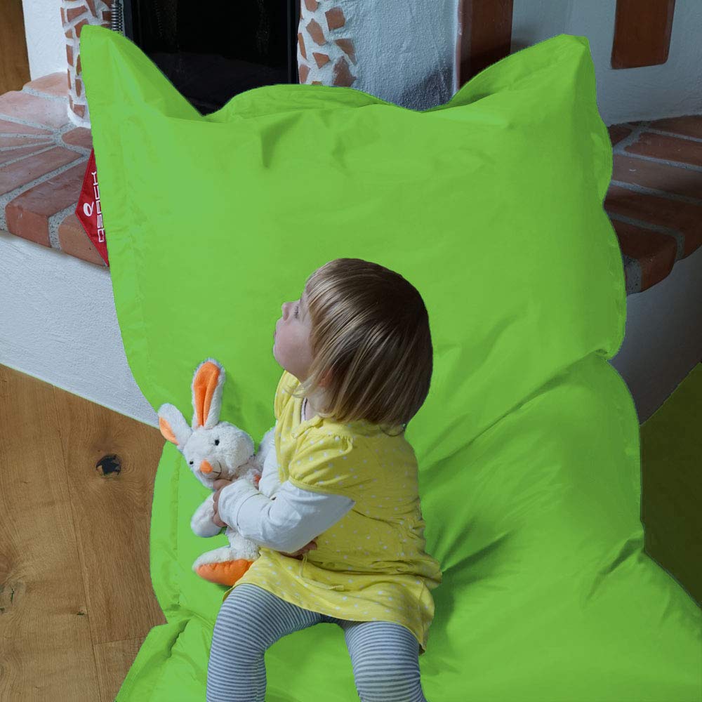 Outd Oorer - Pouf per bambini, con imbottitura interna e qualità tedesca, 100 x 140 cm