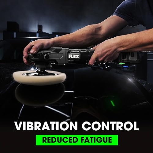 Miniatura 4 de FLEX Kit de pulidora rotativa inalámbrica sin escobillas de 24 V con (2) batería de litio de 5.0 Ah y cargador rápido de 160 W - FX3311-2C