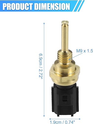 Miniatura 4 de uxcell Sensor de temperatura del refrigerante del motor No.3L7Z6G004BA para Ford Edge 2007-2010 Sensor de temperatura del agua