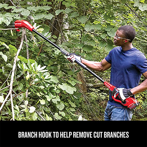 CRAFTSMAN V20 Pole Saw, Cordless, 14-Foot, 4.0Ah, Battery and Charger Included (CMCCSP20M1)