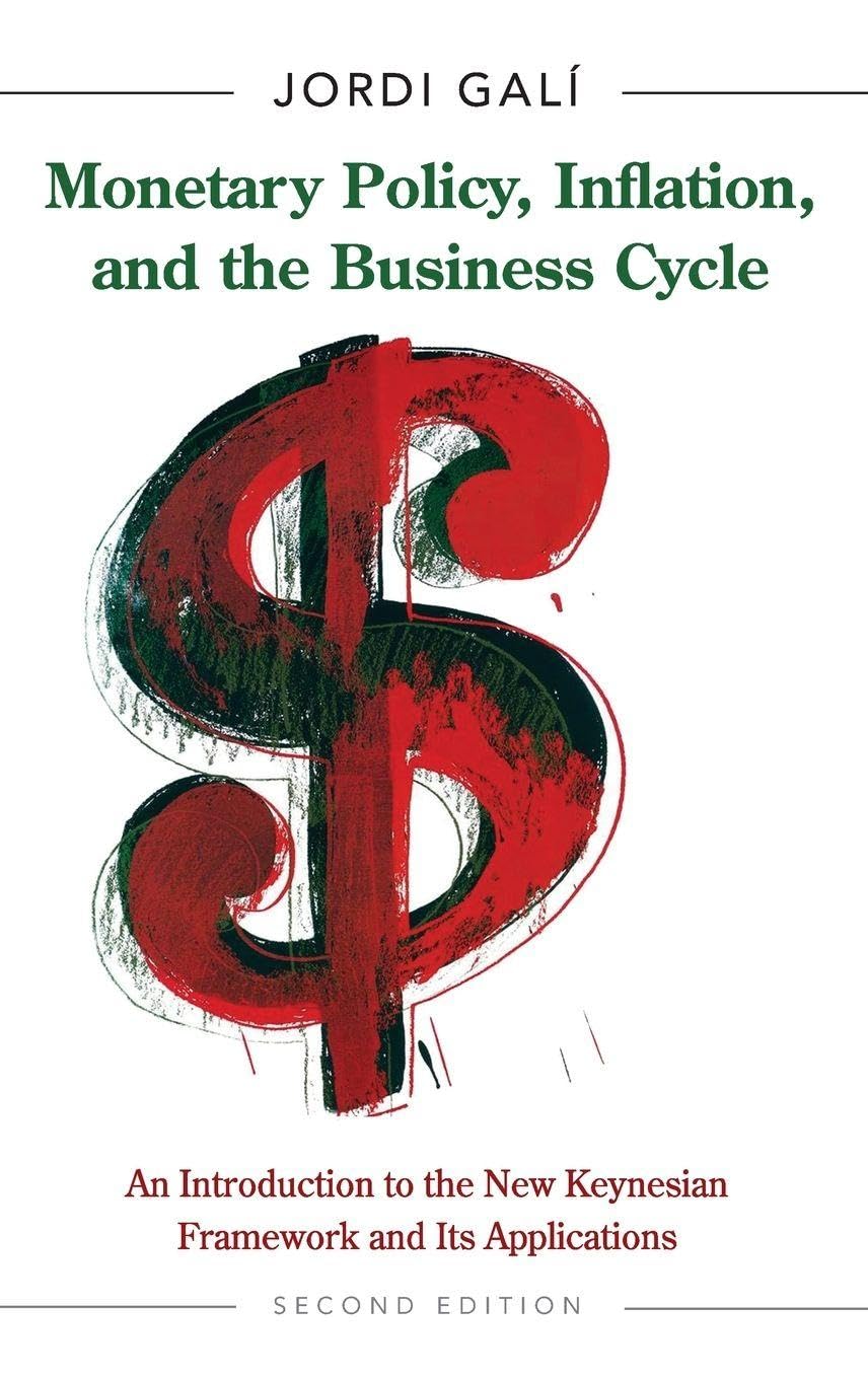 語学+参考書 Monetary Policy Inflation and the Business Cycle: An Introduction to the New Keynesian Framework and Its Applications 61LtUsiMa6L.jpg
