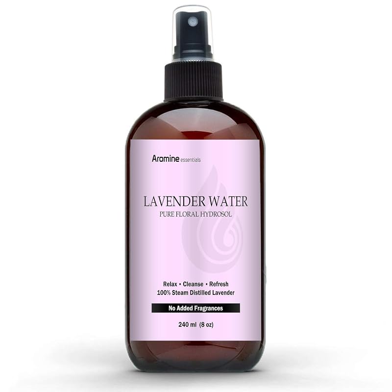 Aromine Água Floral de Lavanda Hidrolato, 240 mL