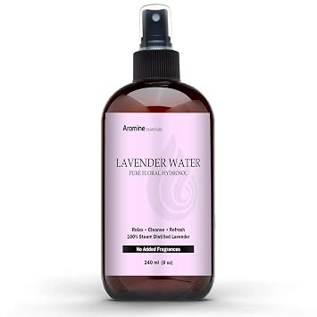 Lavender Floral Water Hydrosol, 8oz 240ml