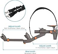 Vista 7 de X-SUPER HOME Culata VR para Meta Quest 3S Quest 3 Quest 2 Quest Pro – Accesorios de controlador de juego FPS ajustables con almohadilla magnética
