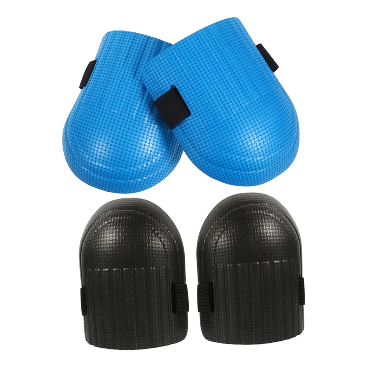 Luxshiny Ergonomic Work Knee Pads for Men and Women, High-density Foam Construction Flooring Kneepads with Non-slip Surface, 2 Pairs Protective Knee Guards for Gardening, Tiling,