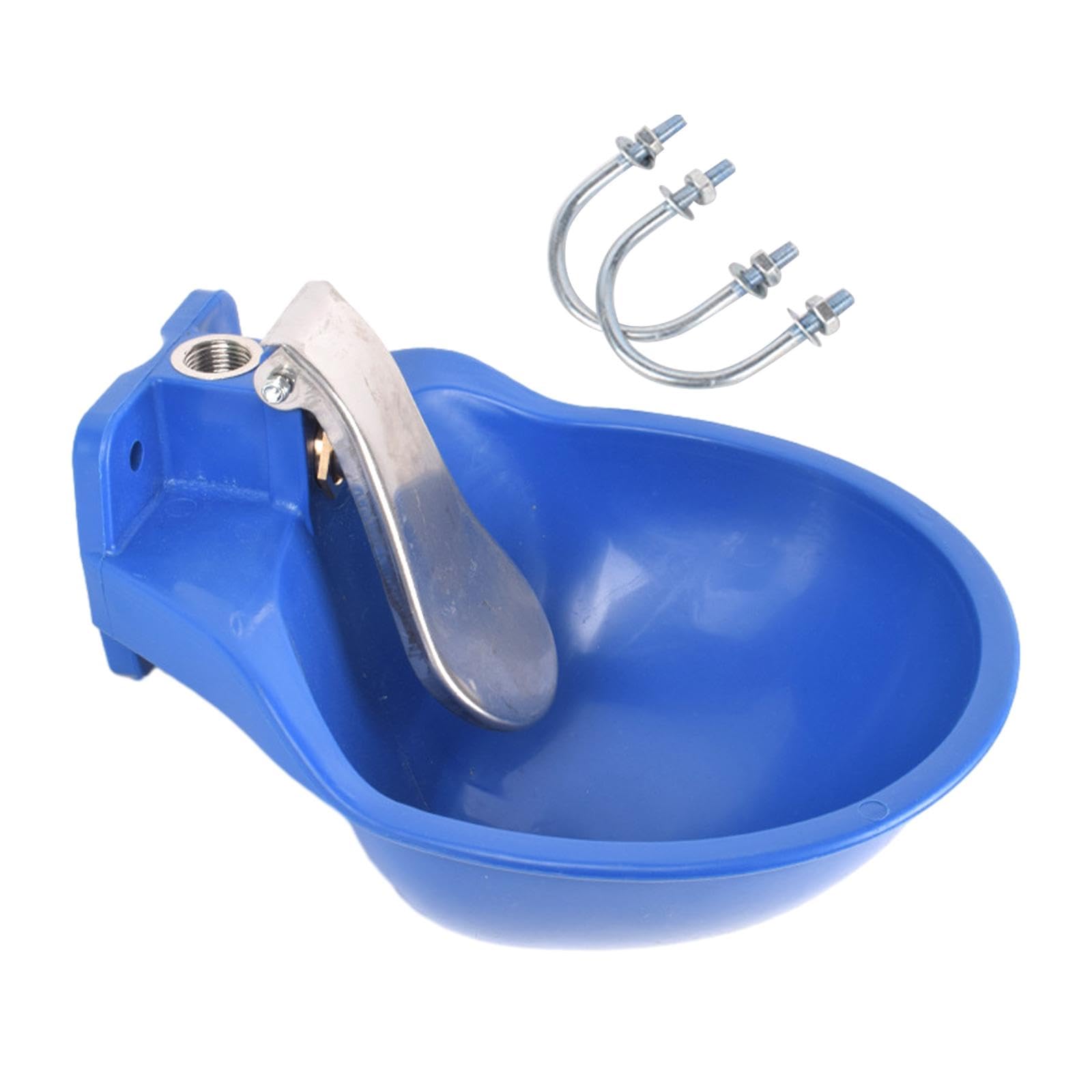 Abbeveratoio Automatico per Mucche, Maialini, Pecore, Mangiatoia per Pecore, Blu