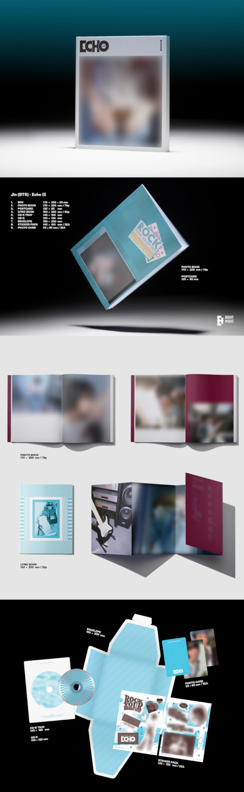新品 Jin ECHO 12枚+HAPPY weverse Albums +特典 BTS JIN - Happy (Weverse Albums ver.) – Kpop Planet