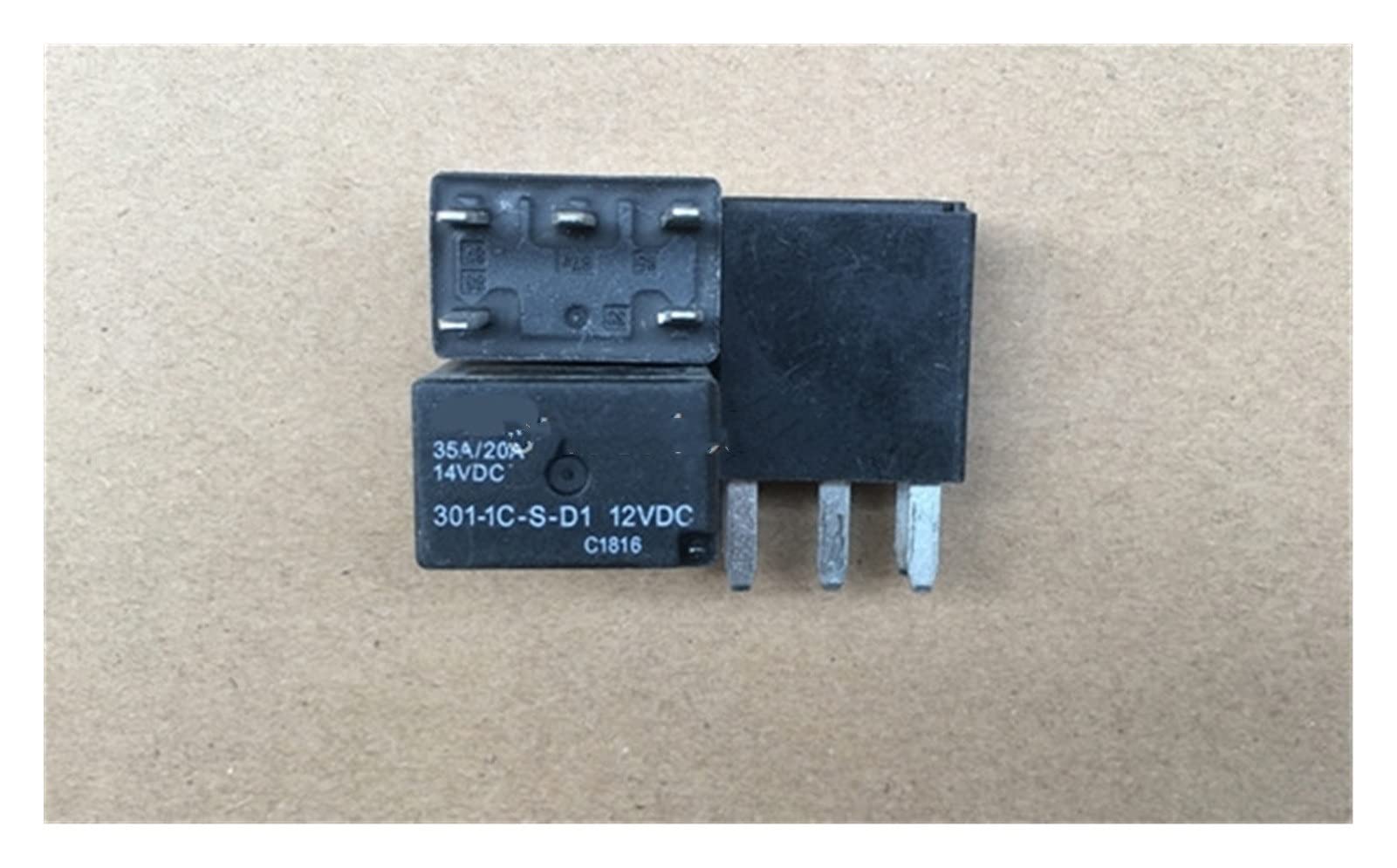 Relais V9-1C-12V-35A commutation automobile 301-1C-S 12VDC lot de 10 pour boîtier fusible micro
