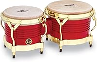 Vista 5 de LP Matador M201-AW Bongos de madera (natural, dorado)