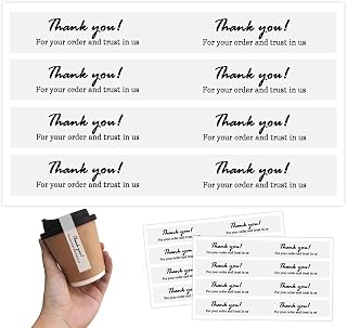 500 Pcs Tamper Seal Stickers Transparent Food Safe Stickers Tamper Evident Seals, Drink-Safety Food Coffee Milk Tea Ice Cream Seal Labels for Food Drink Lids Bakery Restaurant Freshness(8x1 Inch)