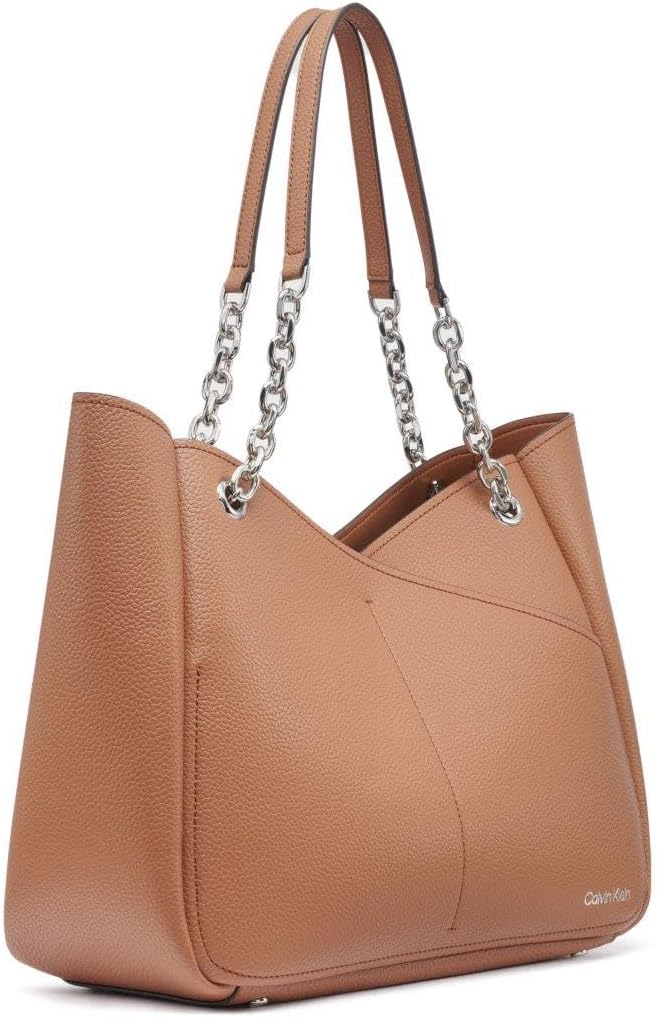 Calvin Klein womens Calvin Klein Zoe Chain Tote - Image 5