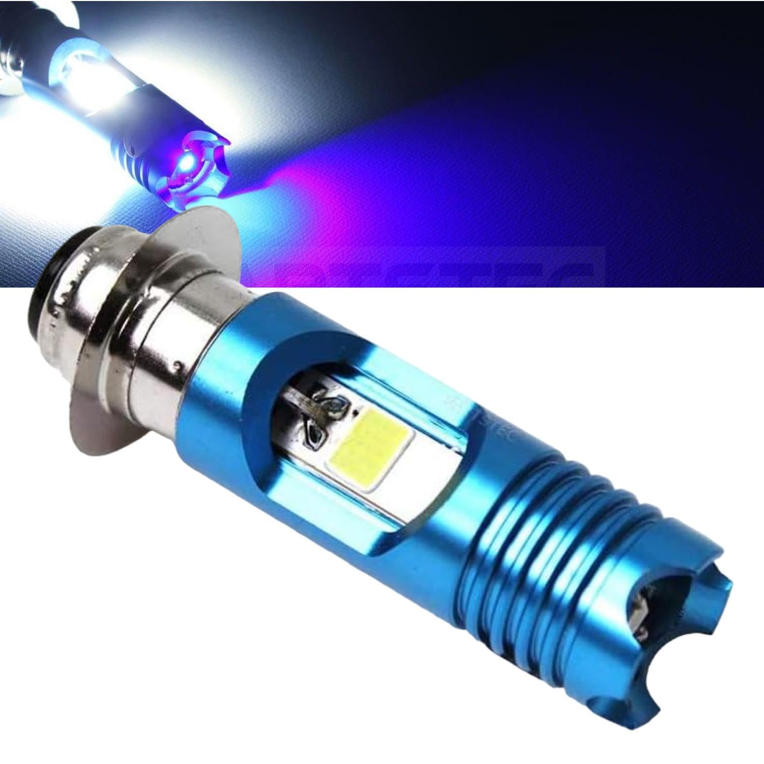 Amazon | MOTOR POWER PH7 LED ヘッドライト 1個 直流式 DC12V 