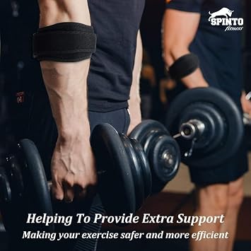 Spinto Arm Cuff Bicep Blaster Curl Support Isolator for Arm Workouts, Barbell & Dumbbell Training Muscle Building Tool for Perfect Curl Form Adjustable Aluminum Arm Curl Support