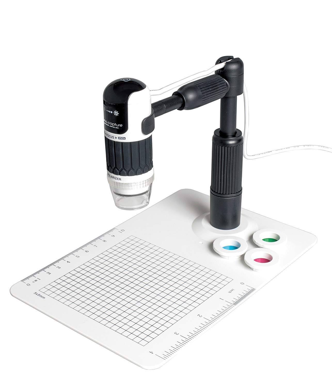 マイクロスコープ スタンド マイクロスコープ 25倍 小型顕微鏡 東海産業 PEAK