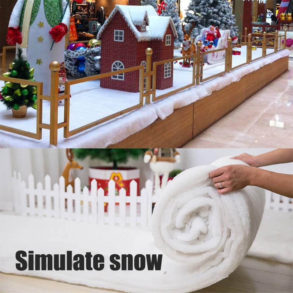 Tianbi Christmas Snow Cover Blanket Christmas Snow Blanket Roll For Christmas Decoration Artificial Cotton Blanket Fake Snow Cover For Christmas Tree Skirts Backdrop Decorations Seasonal Decor Christmas Clinicadelpieaitanalopez Com