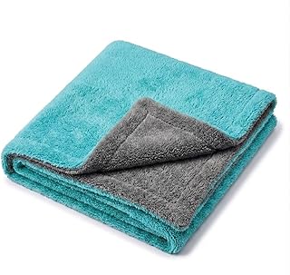 Inspector X Microfiber Cloth for Car Cleaning 1200 GSM | Dual Sided Twisted Loop Towel - 60x40 cm | Ultra Absorbent, Scrat... Price In India