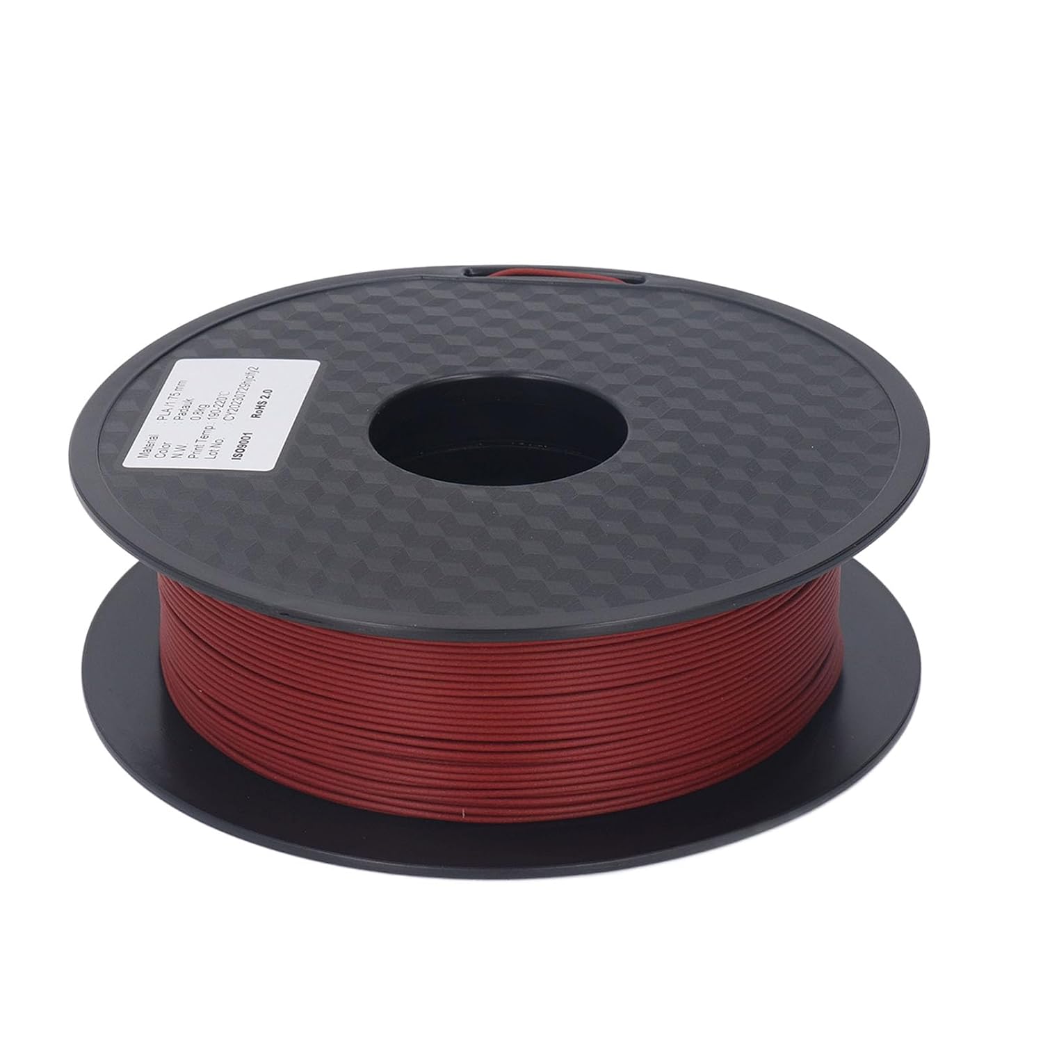 Odorless Rosewood PLA Filament 3D Printing Glossy Finish Proof Smooth Extrusion 190 220°C for All 3D Printers