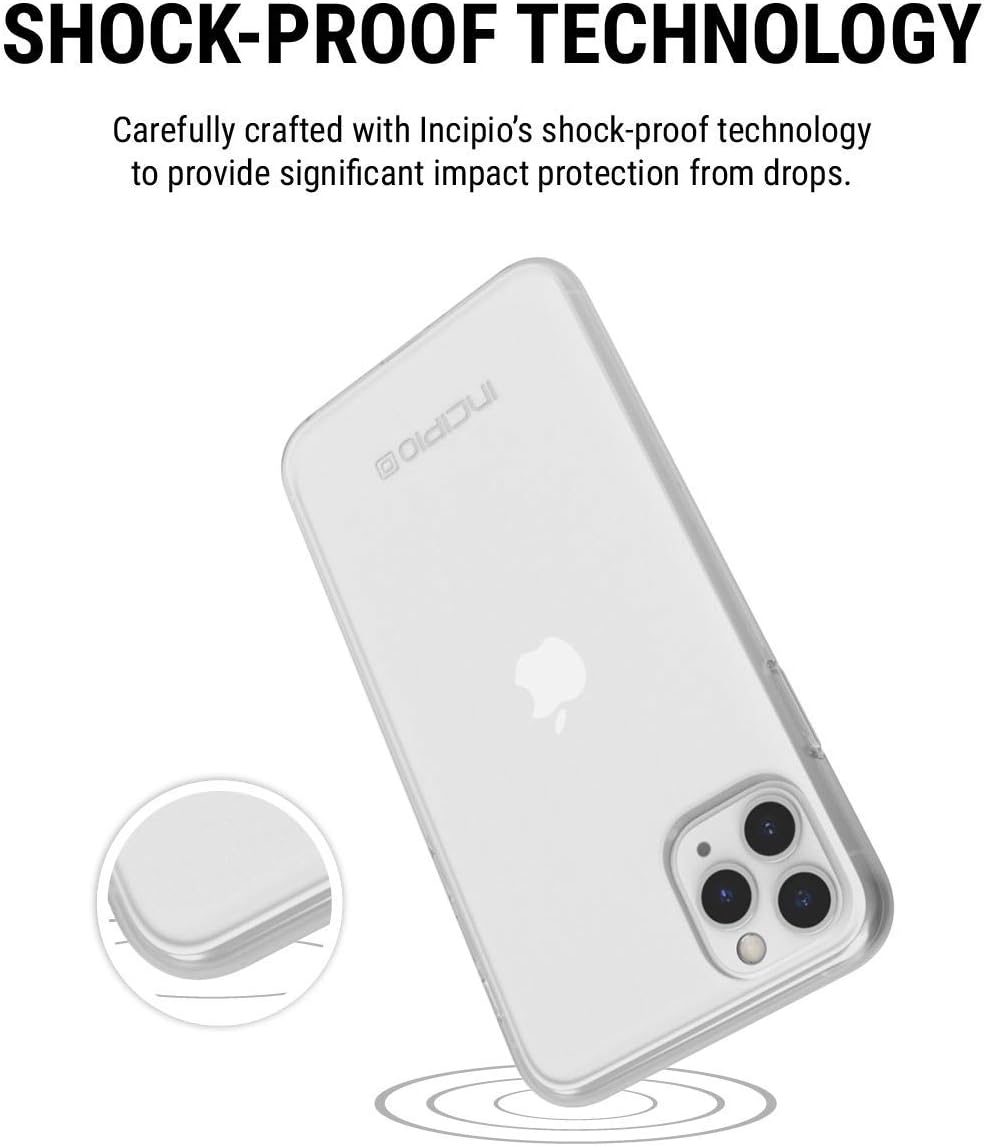 Hot Deals Incipio NGP Pure Translucent Case for Apple iPhone 11 Pro Max with Flexible Shock-Absorbing Drop-Protection - Clear