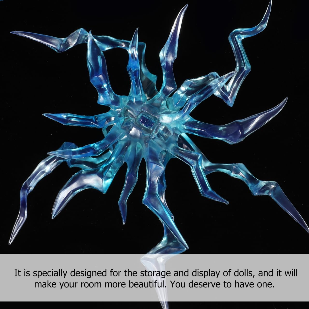 Action Figure Display Stand With Special Effects - Plastic Bracket For Toy Collection