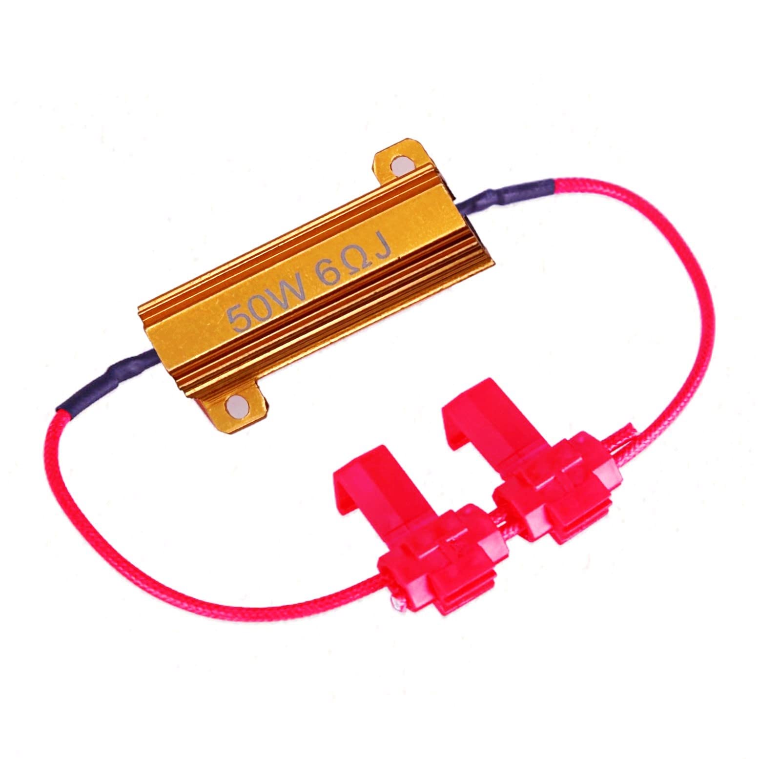 2 X 12v Led Load In-Line Resistors 50w 6 Ohm For Led Rear - Foto 10