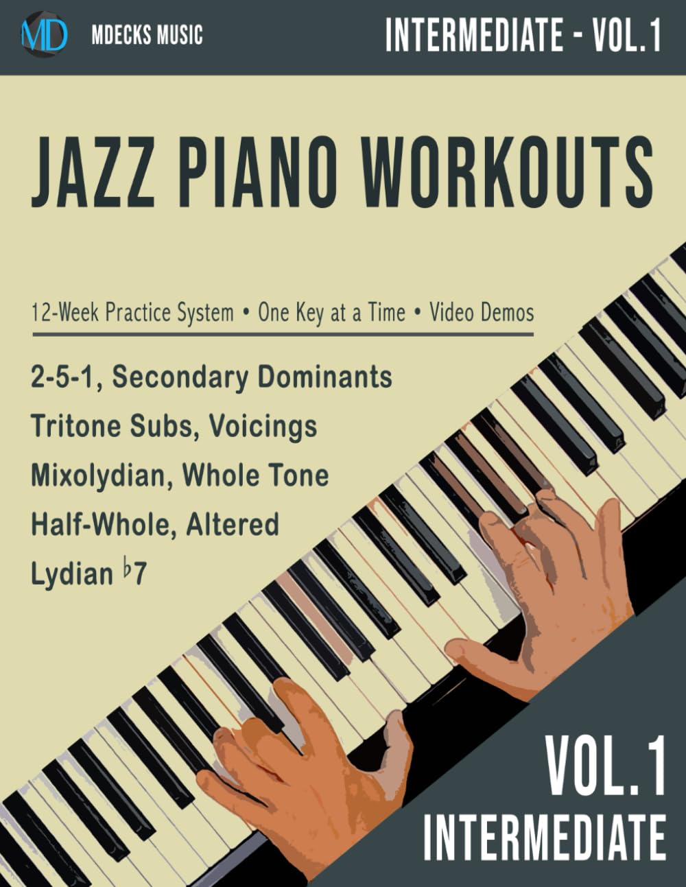 Jazz Piano Workouts: Intermediate — Vol. 1