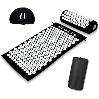 NEOLAB Genuine Recovery Needle Mat & Pillow, Developed by Medical Device Manufacturers, "Loved by Top Athletes", New Habits, Acupuncture Mat, Needle Pillow, Health & Organization of Self-Nerves