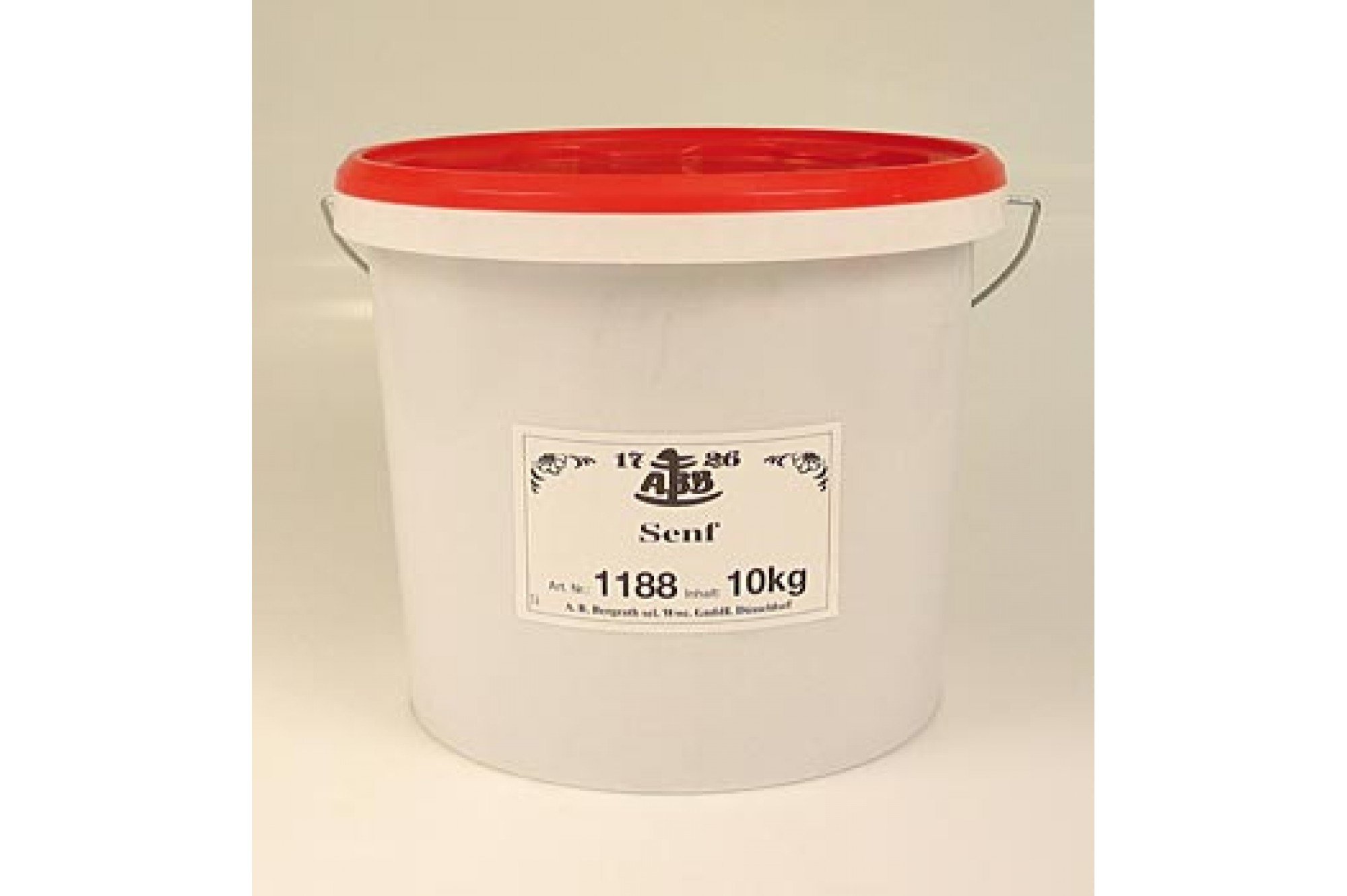 Düsseldorfer ABB-Senf - Das Original, mittelscharf, 10 kg
