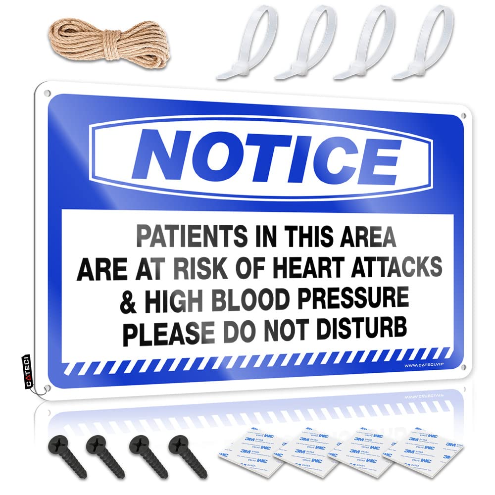 Cave Man Bar Notice Patients In This Area Are At Risk Of Heart Tin Sign Garage Signs For Men Vintage Man Cave Wall Decor(20X30CM)