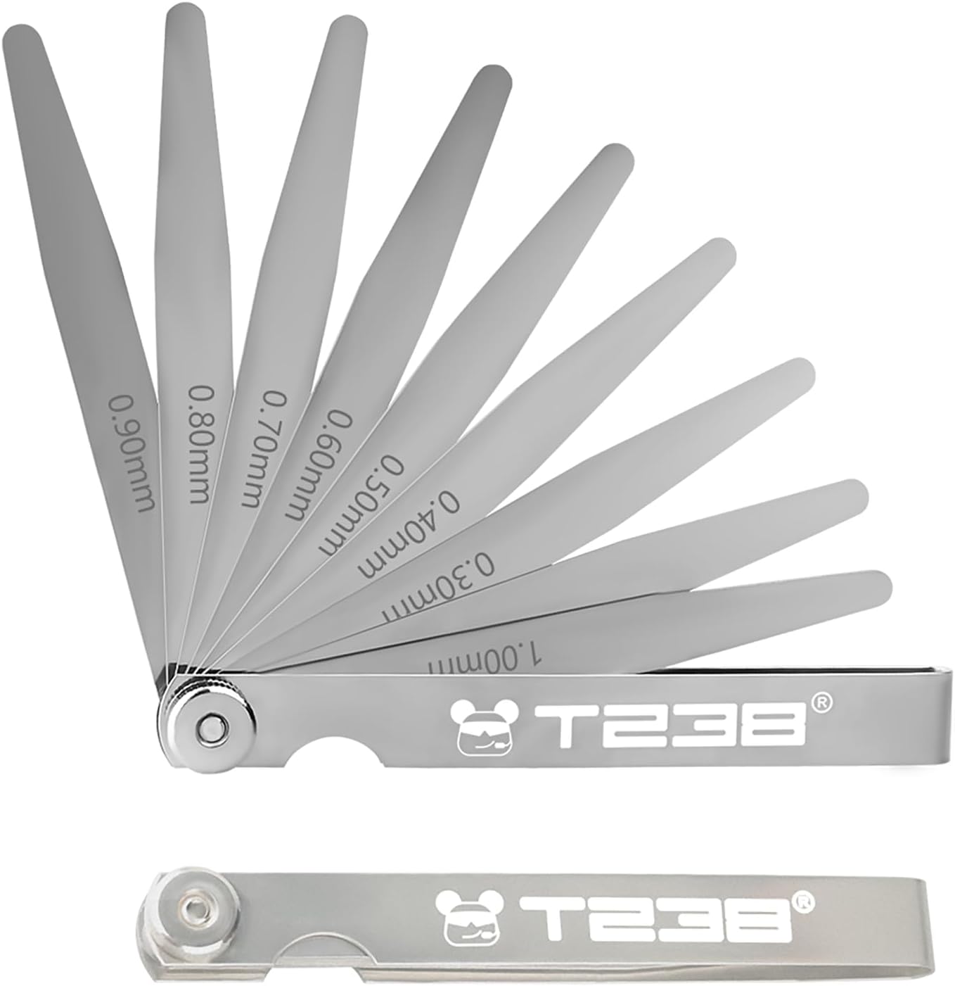 High-Precision Feeler Gauge Set for AEG Piston，Airsoft Spiral Gear Set (0.1-1 mm)