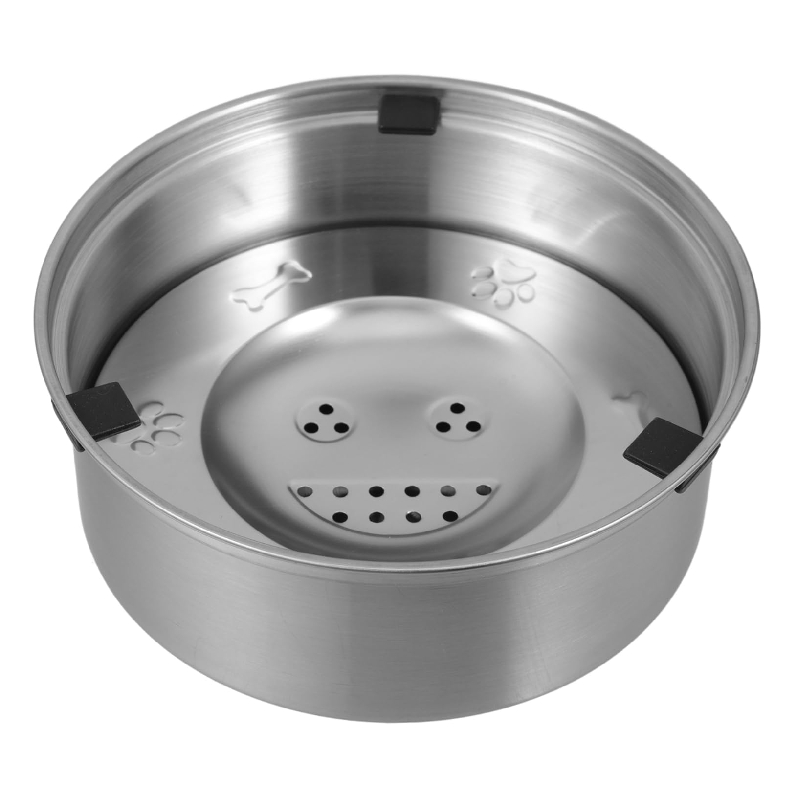 Balacoo No Spill Dog Water Bowl Stainless Steel Floating Design for Mess Hydration for Dogs Resistant Easy to Clean Capacity