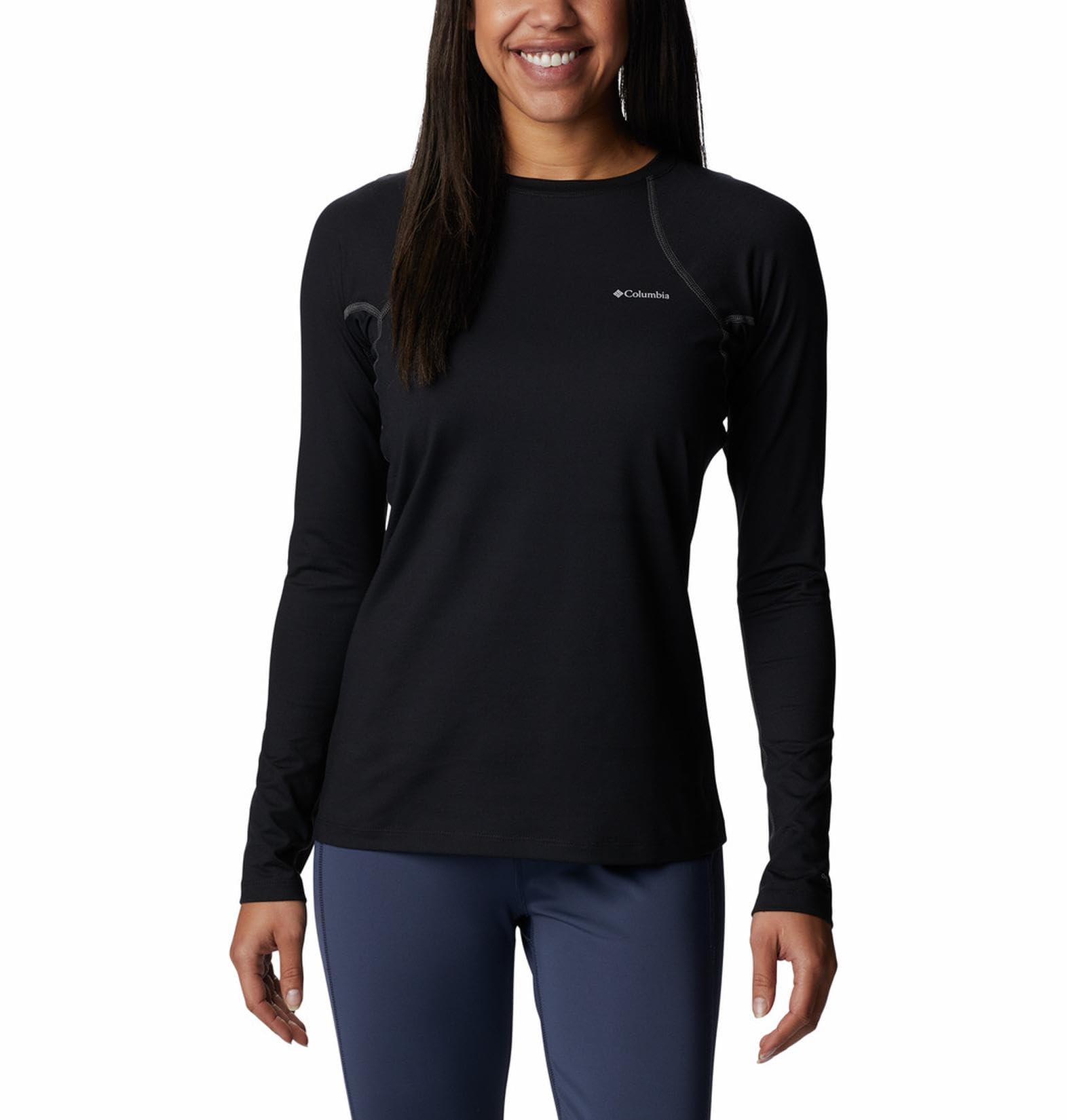 Solid Regular Fit Womens Midweight Long Sleeve Top-image-23