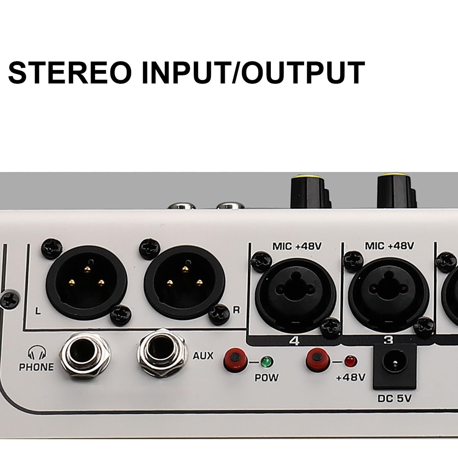 Table De Mixage Califone CALMX4 – 4 Entrées Micro – Ouverte Mais Neuve