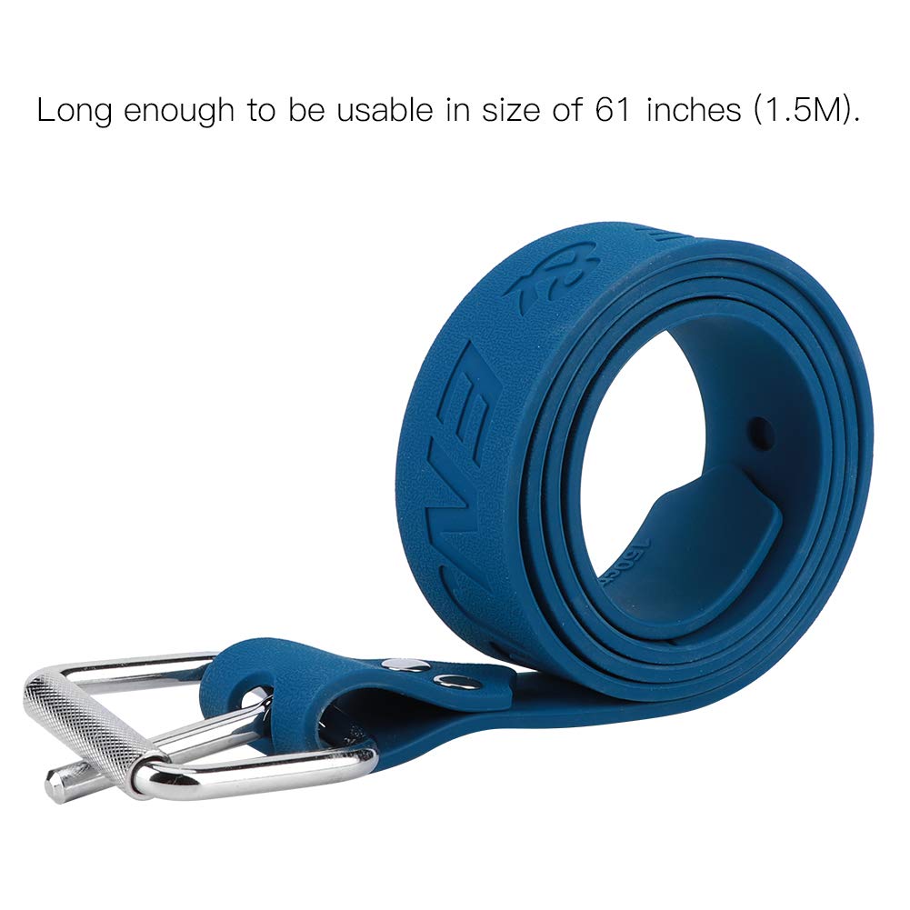 Gavigain Diving Weight Webbing Waist Belt Quick Release Buckle 61 inches Snorkeling Blue