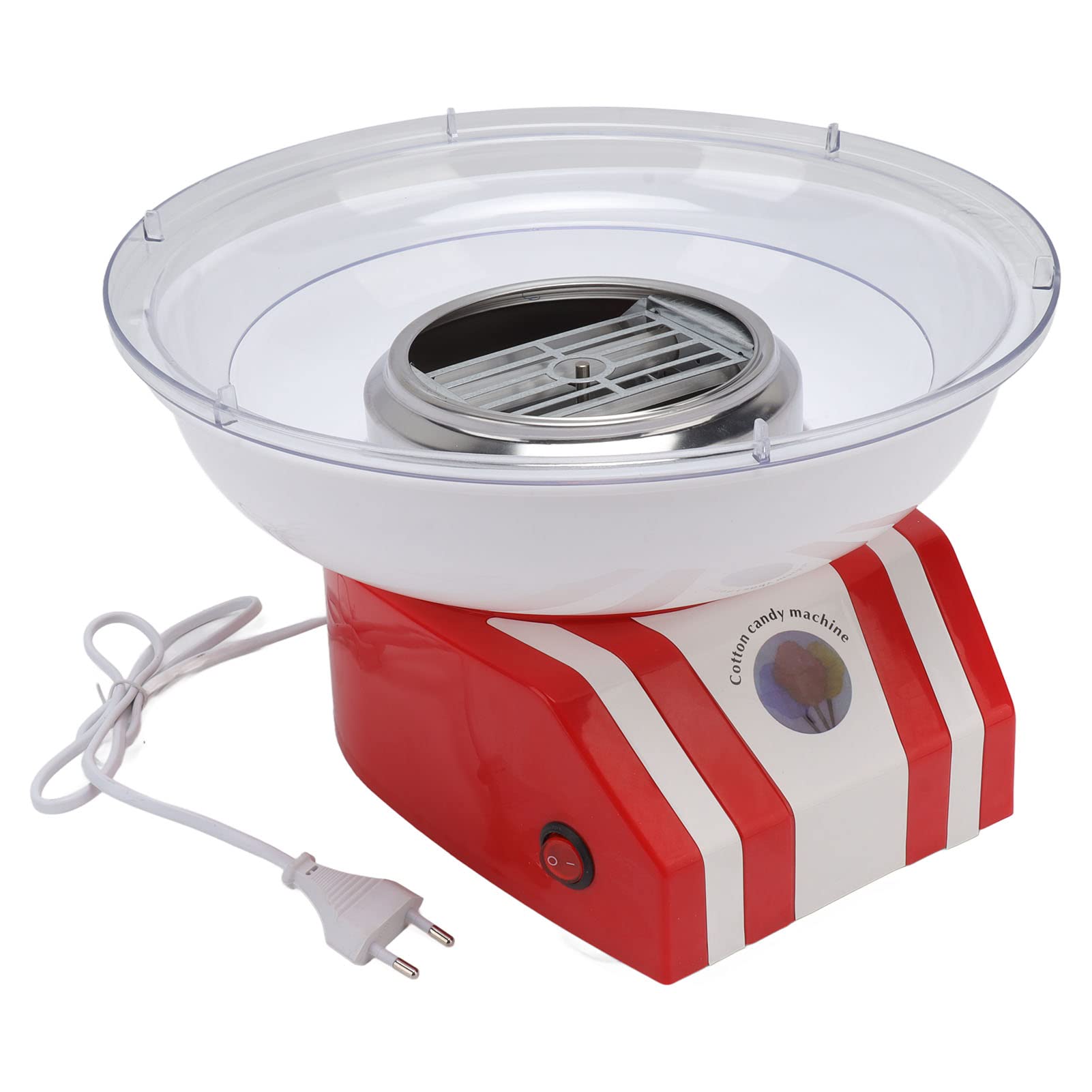 Máquina Eléctrica de Algodón de Azúcar con Potente Motor Completamente Automática para Fiestas de Cumpleaños Infantiles y Reuniones Familiares, Liviana y Fácil de Usar