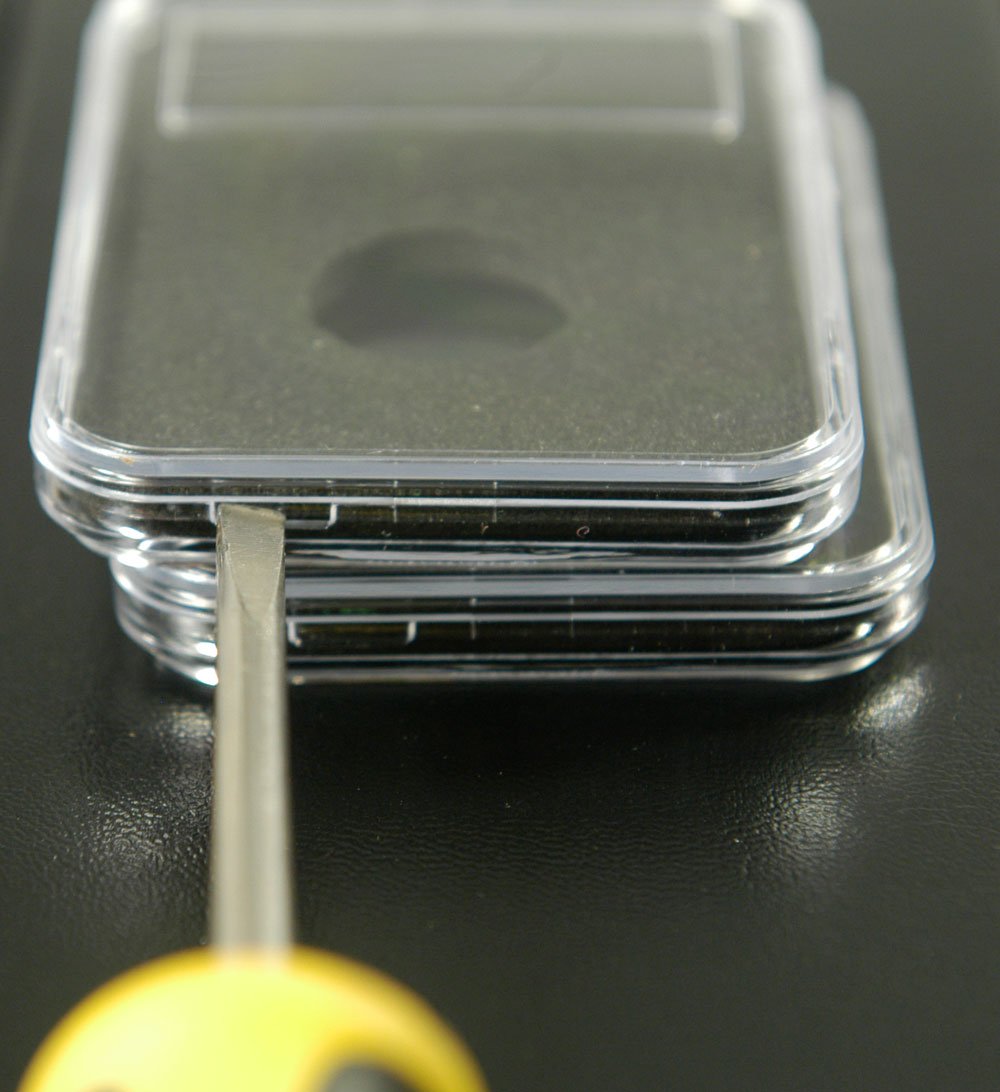 Pack of 5 Lighthouse Quickslab 21mm Graded Coin Slabs US / Canadian Nickel Holders