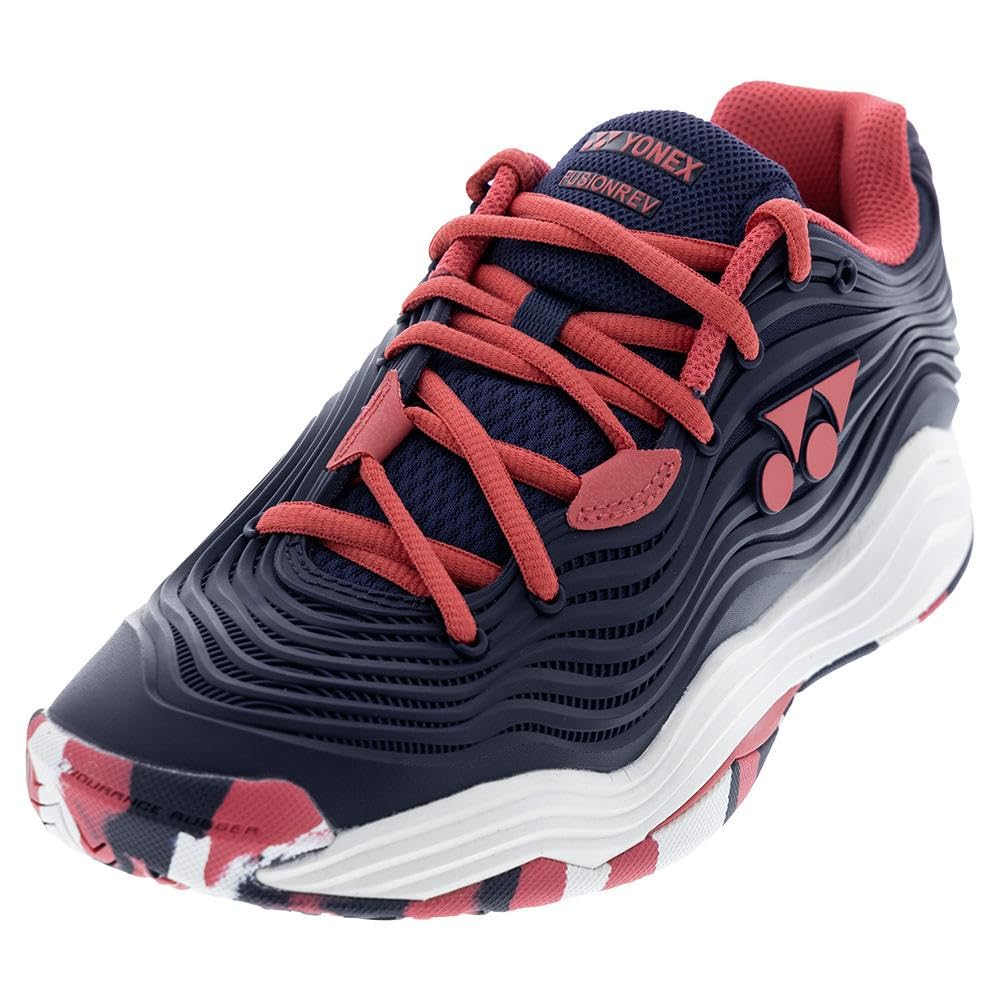 YONEX Women's Power Cushion Fusionrev 5 Tennis Shoes Indigo Marine