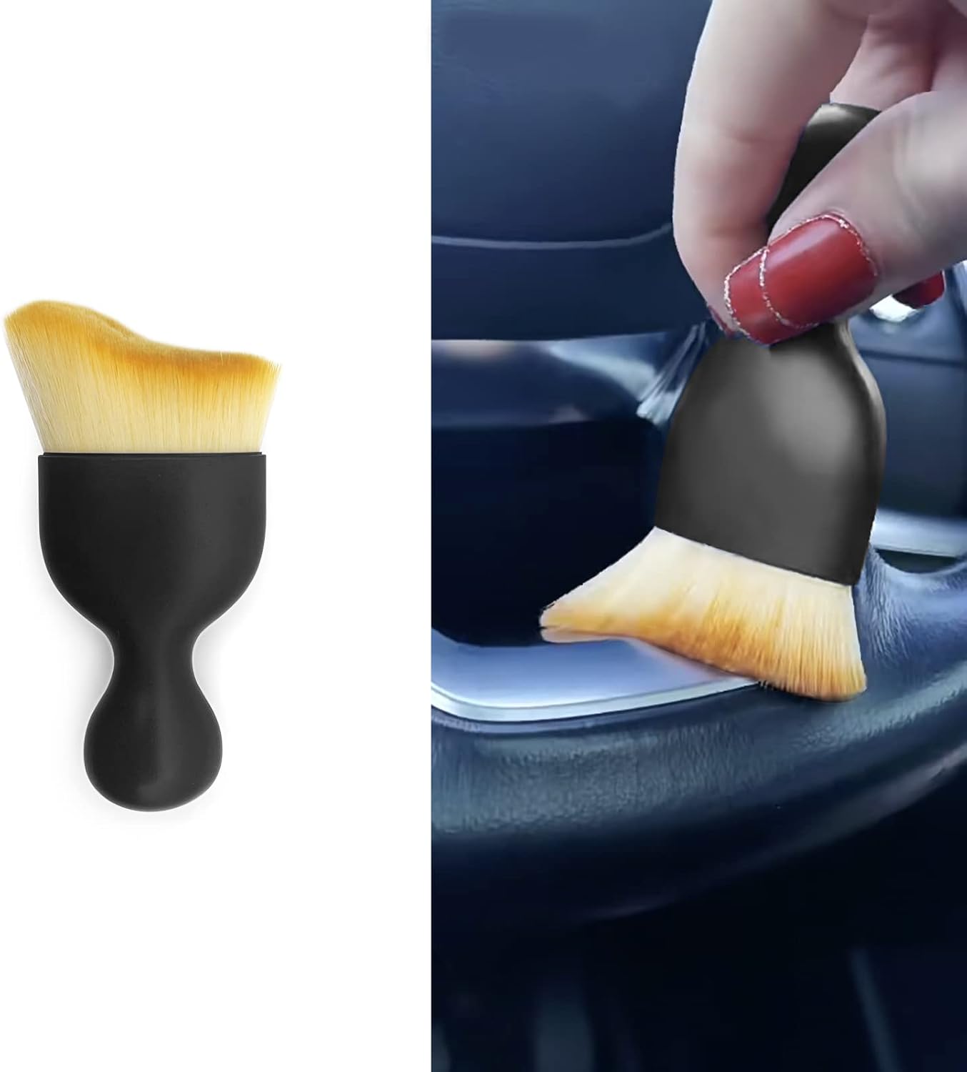 Car Interior Detailing Brush, MultiFunction Car Cleaning