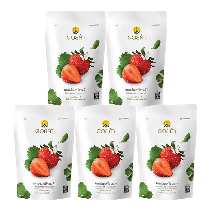 Amazon.co.jp: Siam Heritage ドライいちご 乾燥 いちご (タイ産
