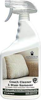Couch Cleaner and Stain Remover Spray – Professional Strength, Multi-Surface Fabric and Upholstery Cleaner – Pet-Safe, Non-Toxic, Quick-Drying for Couches, Sofas & Car Interiors. (32 oz)