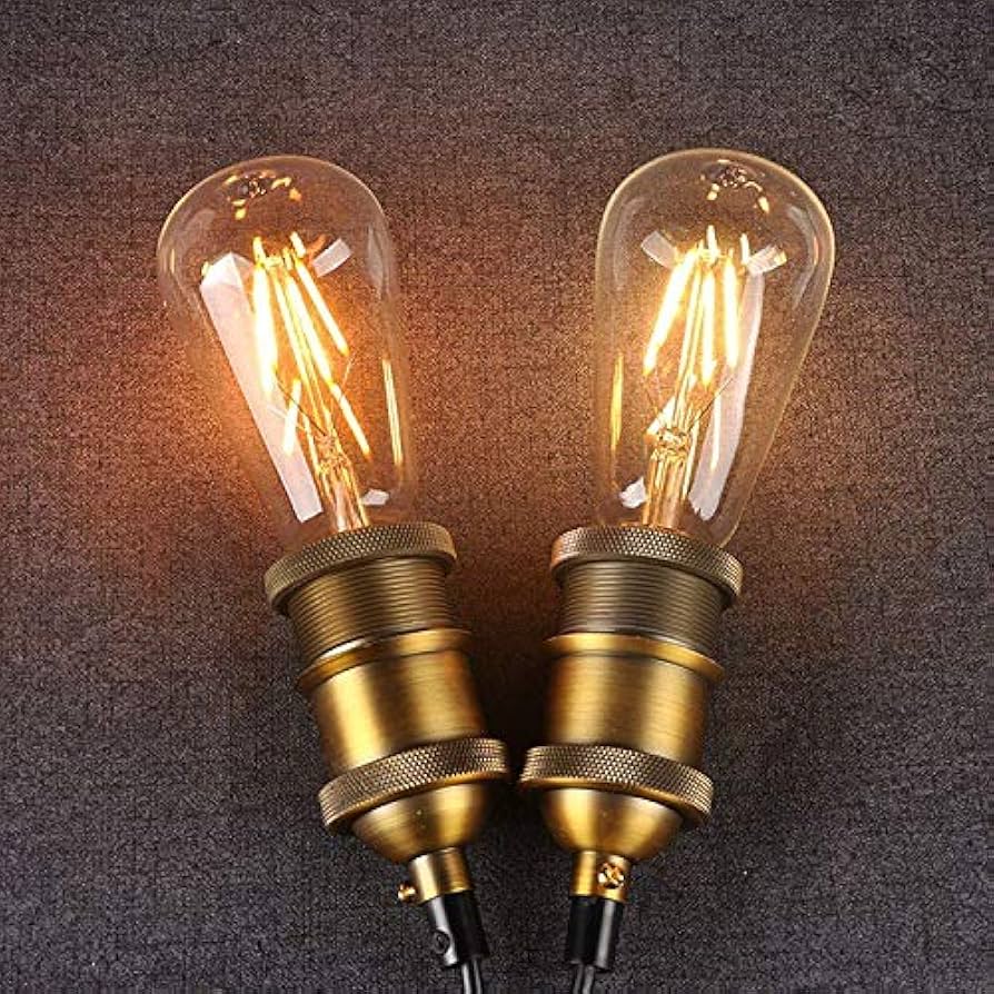 Amazon | LEDフィラメント電球 エジソン電球 LED電球 60W相当