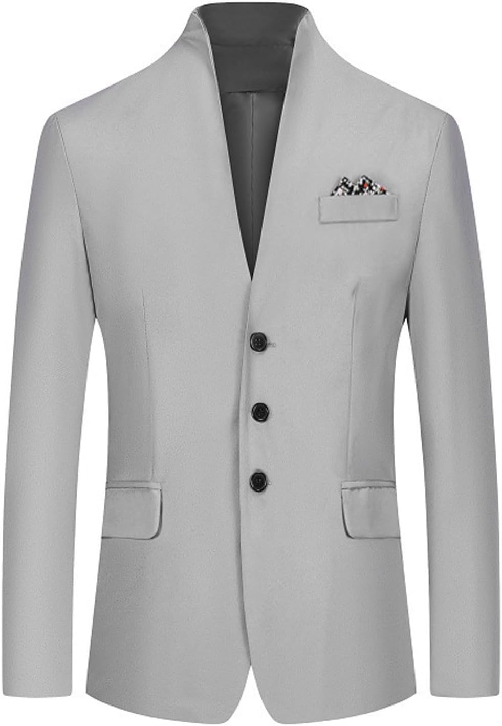 Zeiyignr Mens Chinese Tunic Suits Mandarin Collar Kenya Ubuy