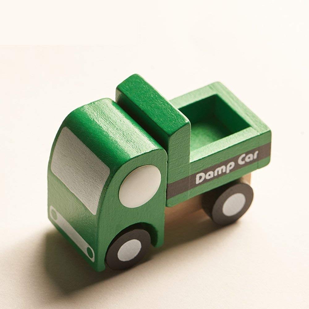 Statue de camion en bois pour embellir un bureau vide et personnaliser l'espace